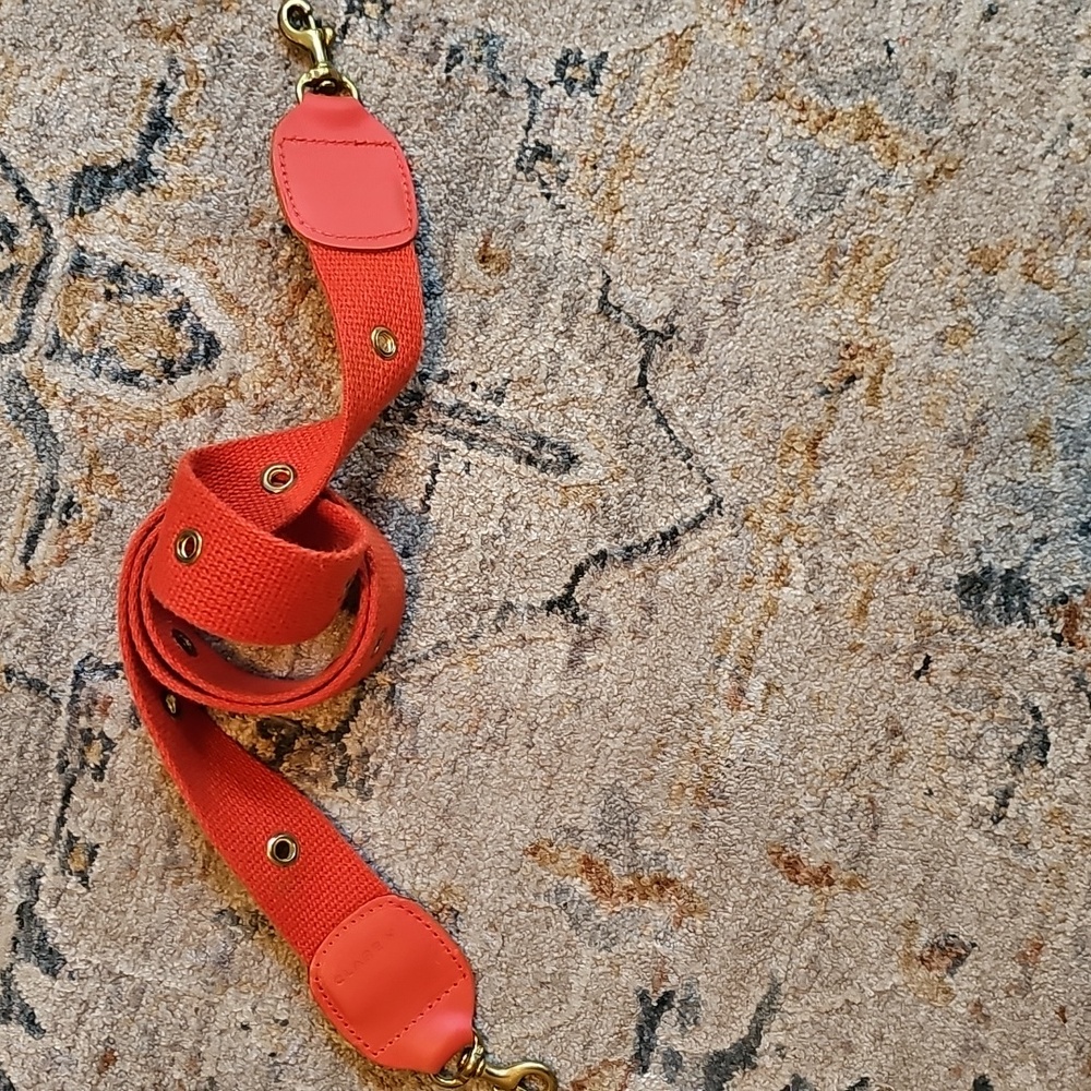 Clare V Salmon Purse Strap